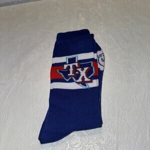 TEXAS RANGERS MLB BASEBALL TEAM Planet Fitness Blue Red White State Outline New